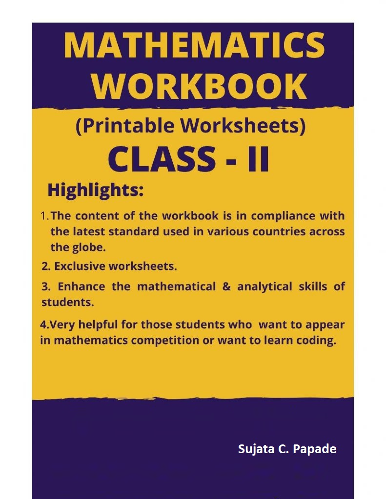 Mathematics Workbook for Class two by Sujata C